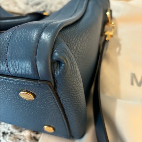 Michael Kors large blue chambray Carine bag - Picture 11 of 12